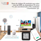 SA-irt03 Litte, Control IR WiFi con Sensor de Temperatura y Humedad Tuya Smartlife - imagen 9