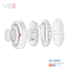 SA-SSW3 — Sensor de Humo WiFi Tuya Smart Life
