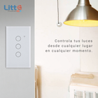 SA-SX03 Litte, Interruptor WiFi 3 Botones Tuya Smartlife