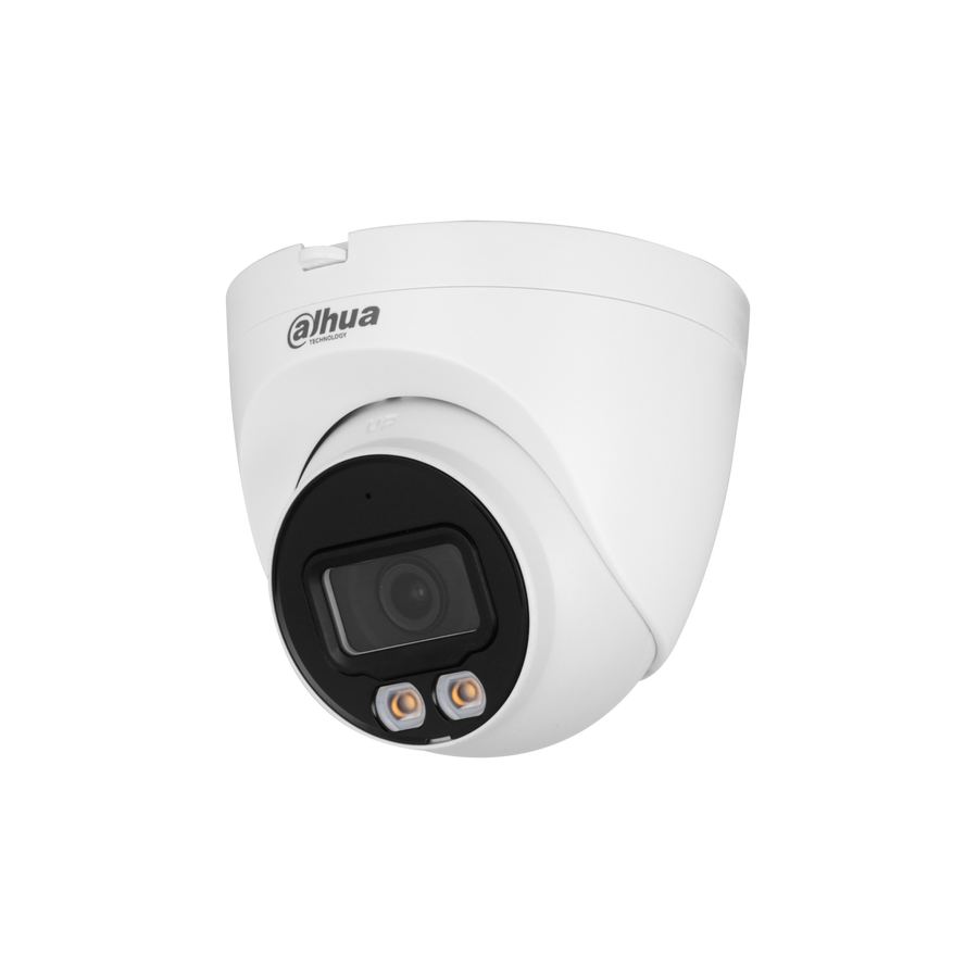 IPC-HDW2249T-S-LED-PRO Dahua, Cámara IP 2MP Domo Full-Color Audio