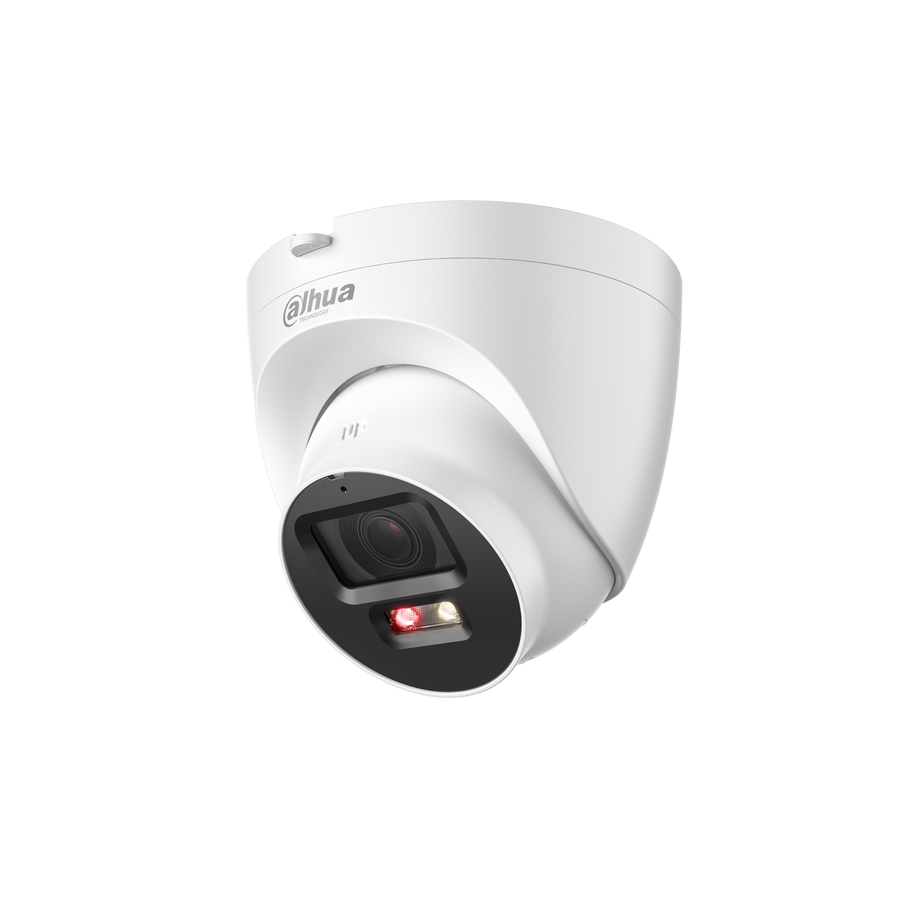 IPC-HDW2249T-S-PV Dahua, Cámara IP 2MP Domo Full-Color Disuasión Activa Audio