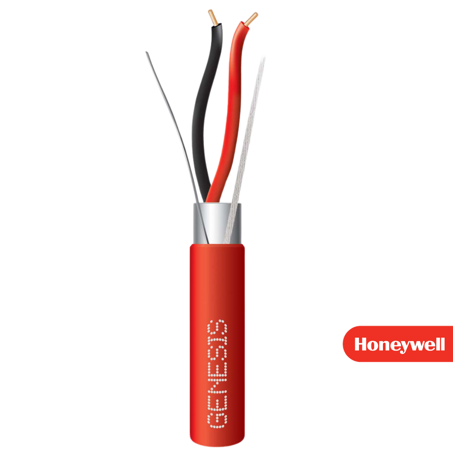 Bobina de Cable de 305 metros, 16 AWG, 2 Conductores, Tipo FPLR con Blindaje - Honeywell