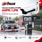 R-DHI-ITC437-PW6M-IZ-GN Dahua, Cámara Analítica IP 4MP ANPR Exterior Varifocal LPR