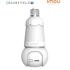 IMOU cámara bombillo E27 vista de instalación en socket estándar