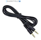 Cable stereo 3.5mm a 3.5mm para audio CCTV conexión auxiliar Colombia