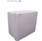 Caja de paso PVC 20x20cm para instalaciones CCTV seguridad Colombia