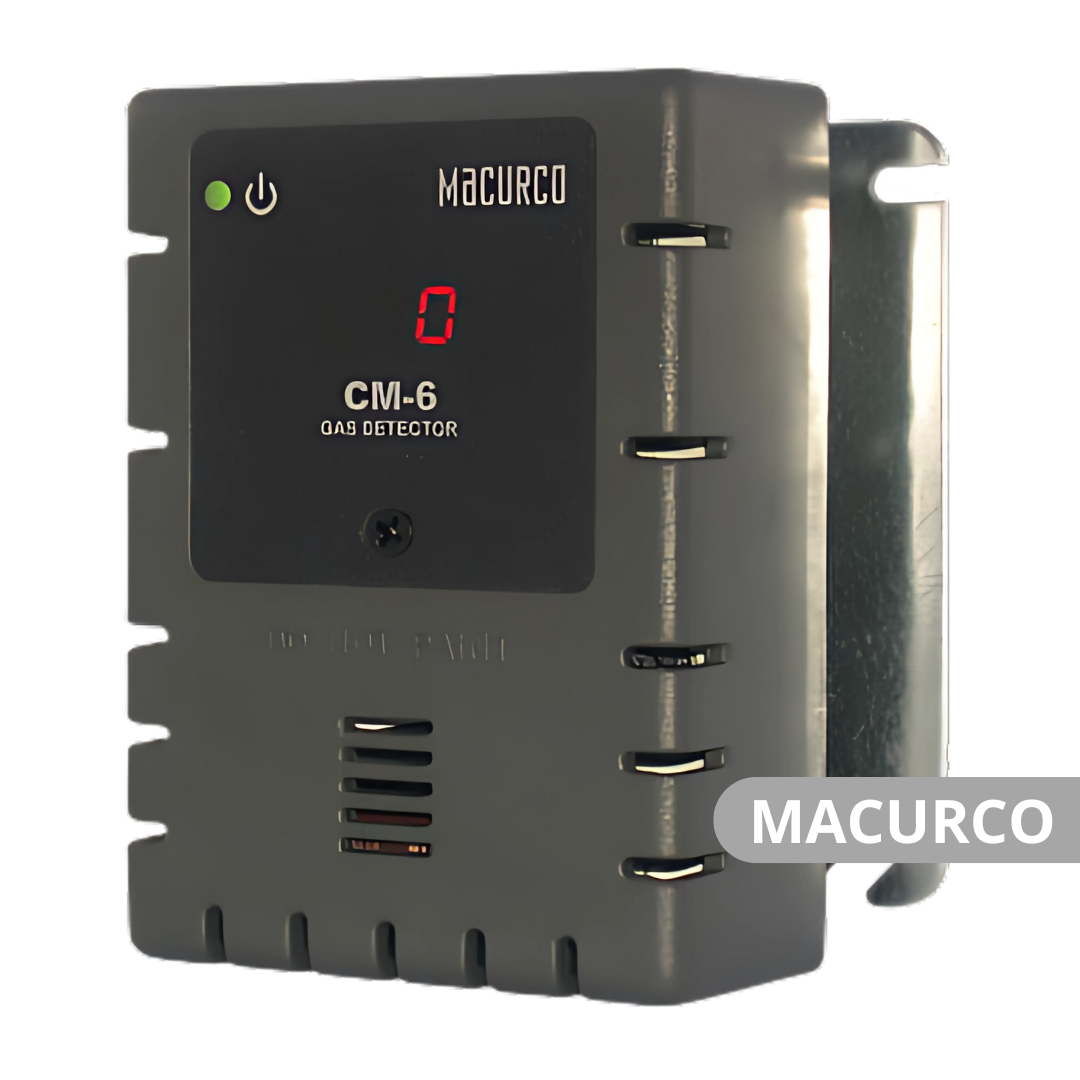 CM-6 Detector, Controlador y Transductor de Monóxido de Carbono - Macurco