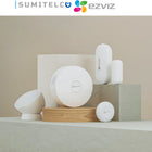 EZVIZ CS-B1 contenido del kit alarma con sensores PIR y magnéticos