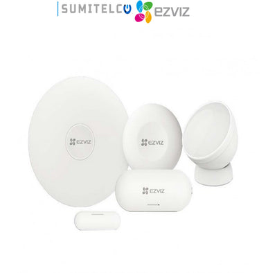 Kit alarma EZVIZ CS-B1 inalámbrica WiFi con sensores y hub inteligente