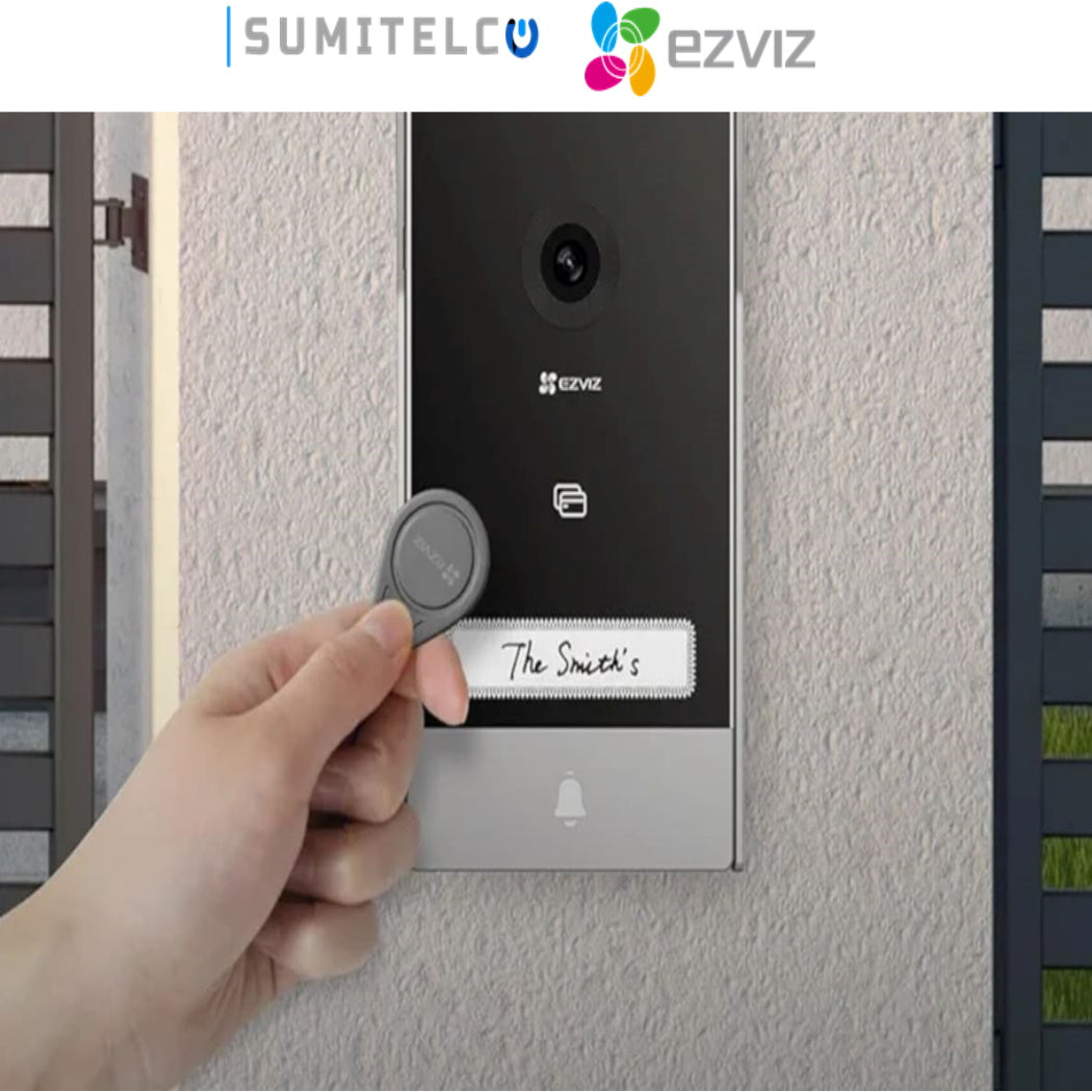 Set de 4 tags EZVIZ (CS-DL-IC-CPU-R200-GR TAG)
