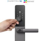 EZVIZ DL05 detalle de instalación cerradura inteligente biométrica