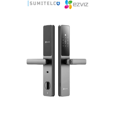 Cerradura inteligente EZVIZ DL05 biométrica WiFi con huella y reconocimiento facial
