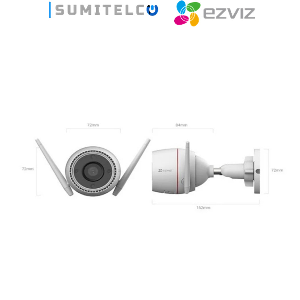 EZVIZ H3C 3MP EXTERIOR  (CS-H3c-R100-1J3WKFL(2.8mm)