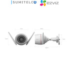 EZVIZ H3C 3MP vista lateral cámara exterior WiFi resistente al agua