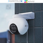 EZVIZ H80X vista lateral cámara dual 4K exterior con IA