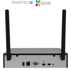 EZVIZ X5S NVR vista trasera conexiones y puertos del grabador WiFi