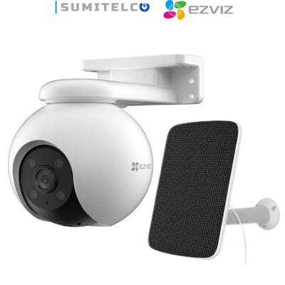 Cámara IP exterior EZVIZ EB8 3MP 2K WiFi con batería solar recargable