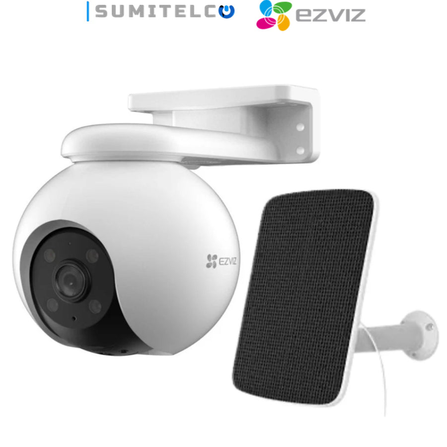 Cámara IP exterior EZVIZ EB8 3MP 2K WiFi con batería solar recargable