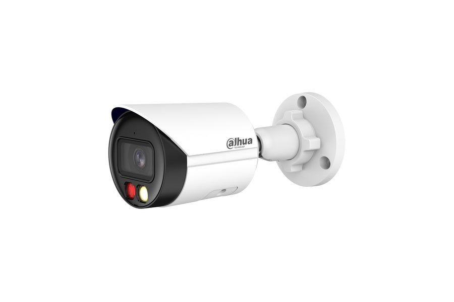 IPC-HFW2449S-S-IL Dahua, Cámara IP 4MP Bala Exterior Full-Color Audio