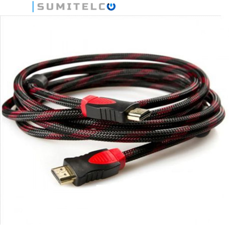 Cable HDMI mallado alta velocidad para monitor DVR NVR Colombia