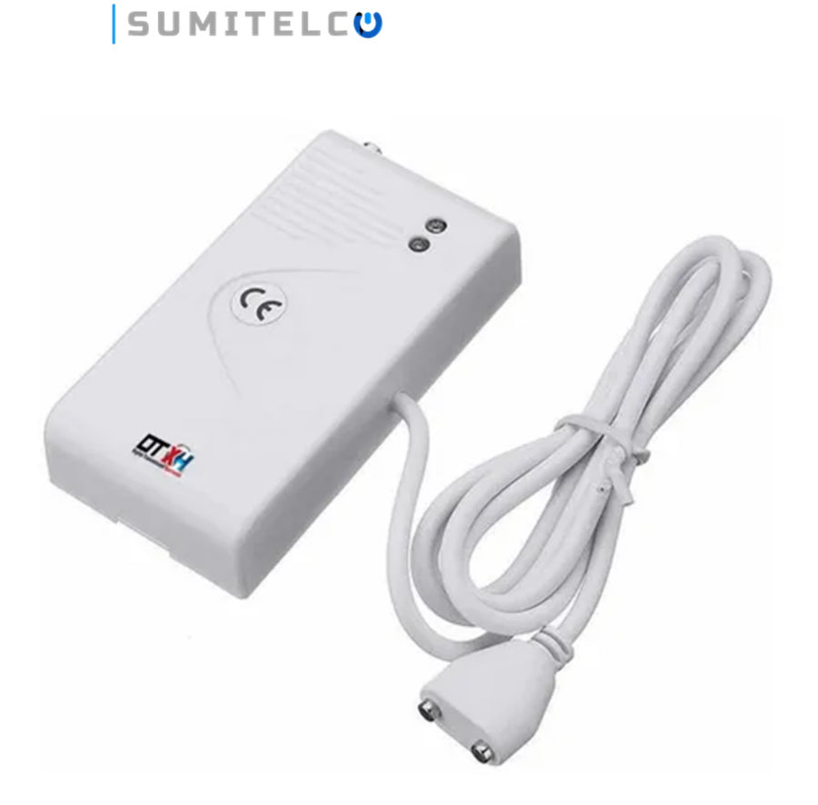 Sensor de inundación DTX inalámbrico 433MHz para alarma inteligente Colombia