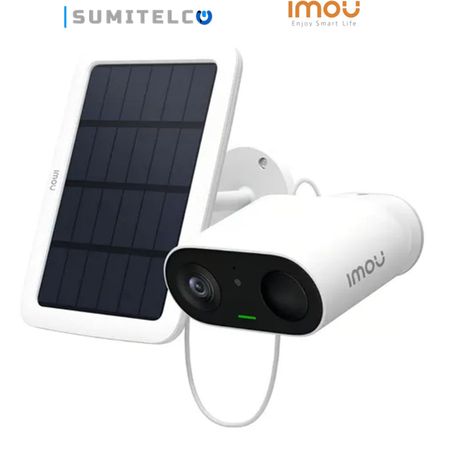 IMOU Cellgo kit videovigilancia solar con cámara PT 3MP y panel solar