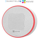 Sirena EZVIZ T9C WiFi inalámbrica 105dB para alarma inteligente Colombia