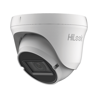 THC-T320-VP HiLook, Cámara Turret 4 en 1 Varifocal 2.8-12mm IR 40m IP66