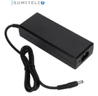 Adaptador 12V 8A vista frontal fuente de poder para cámaras IP