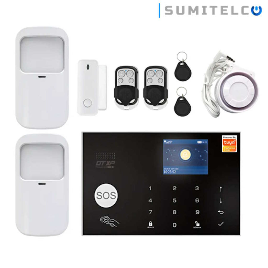 Kit alarma DTX SA-854-2 WiFi 4G Tuya SmartLife sensores Colombia