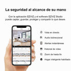 EZVIZ C3X app movil acceso remoto iOS Android