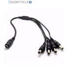 Cable pulpo corriente CCTV 1x4 distribuidor 12V para fuente central