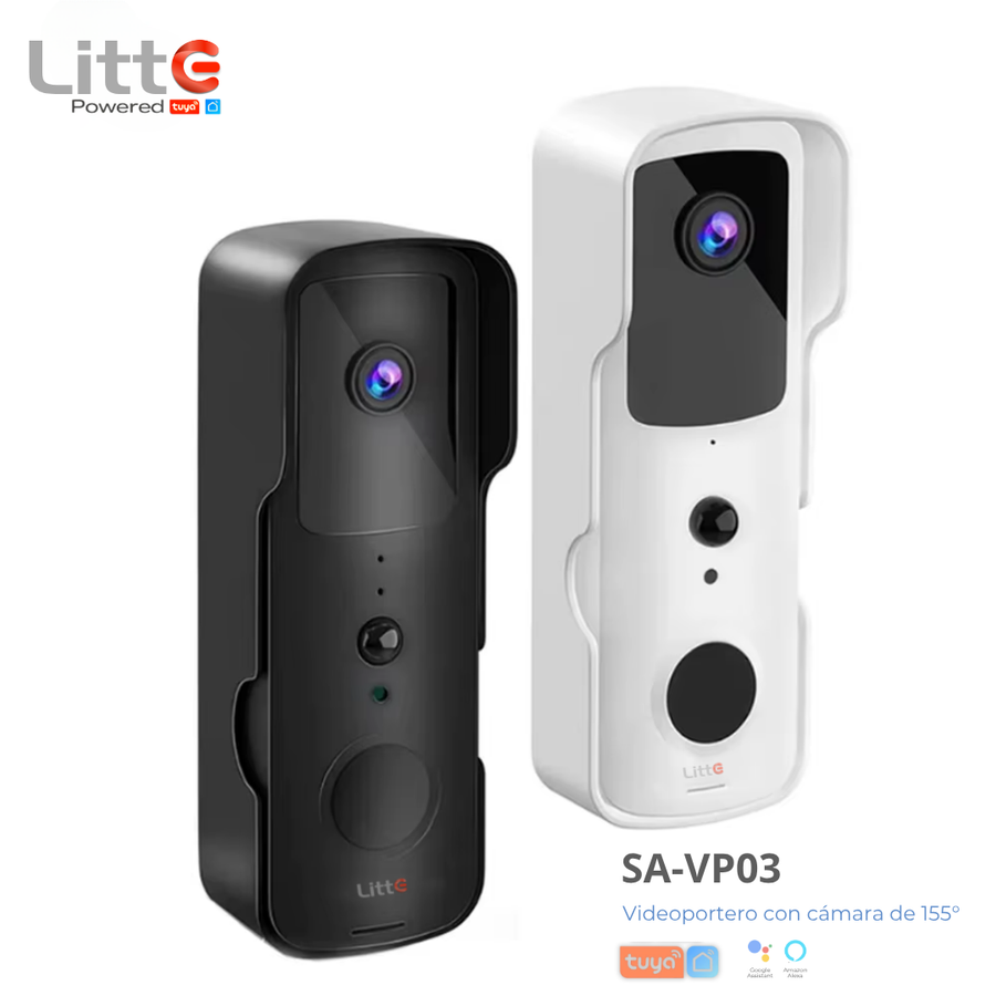 SA-VP03 Litte, Videoportero WiFi con Batería Tuya Smartlife