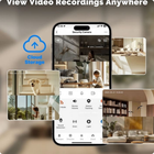 Cámara WiFi PTZ Interior 8MP Doble Lente Litte SC-PID8 — Tuya Smart