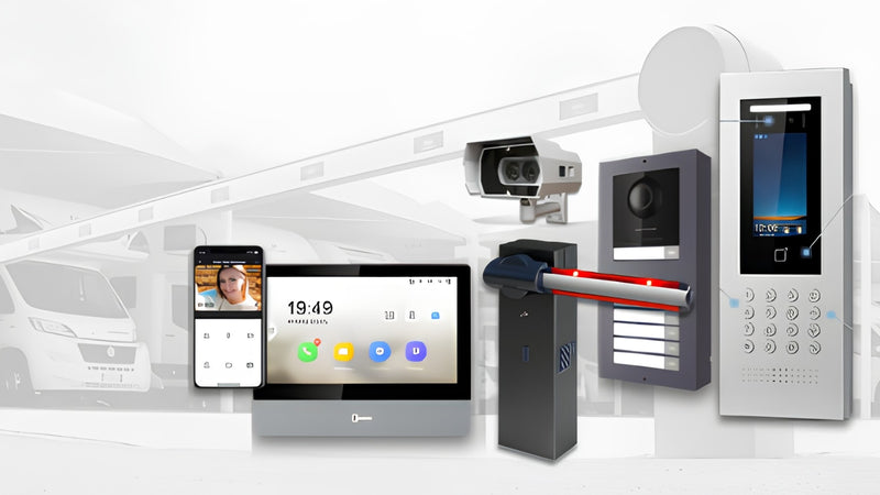 Talanquera, videoportero y control de acceso
