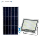 Reflector solar LED 200W para iluminación exterior con panel solar integrado