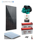 Kit de bombeo solar con panel y controlador para agricultura y riego