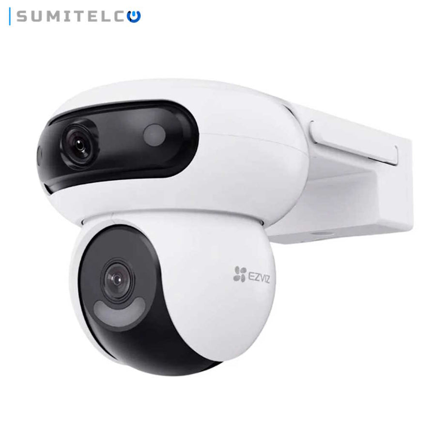 Cámara IP exterior EZVIZ H90 doble lente 2K+ WiFi con visión panorámica