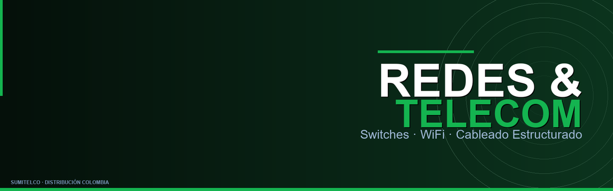 Colección Networking — Infraestructura de Red | Sumitelco