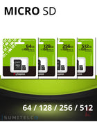 Micro SD Kingston, Tarjeta de Memoria 64GB / 128GB / 256GB / 512GB / 1TB