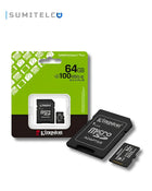 Micro SD Kingston, Tarjeta de Memoria 64GB / 128GB / 256GB / 512GB / 1TB