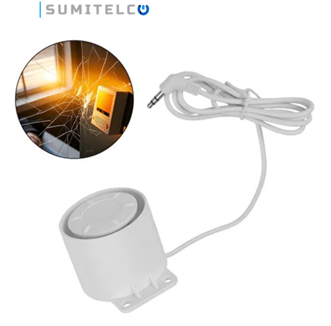 MINI SIRENA PARA ALARMA DE 110DB