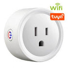 Enchufe inteligente WiFi Tuya Smart compatible con Alexa y Google Home para domótica en Colombia