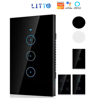 Interruptor inteligente WiFi Tuya SmartLife 1 canal para automatización de luces