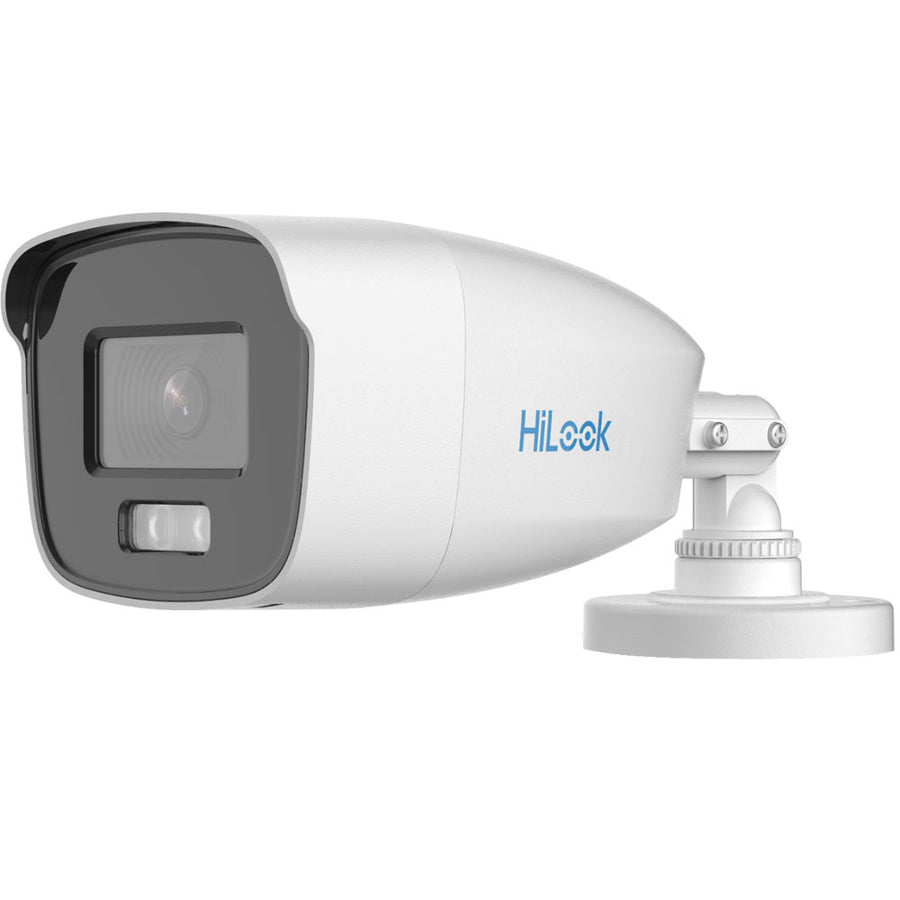 THC-B229-M HiLook, Cámara Bala ColorVu 2MP Luz Blanca 40m IP66 Metal