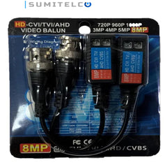 VIDEO BALUN KE 8MP (BALUN A PRESION DE 8 MEGAPIXELES)
