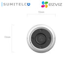EZVIZ H3C especificaciones técnicas cámara exterior con IA
