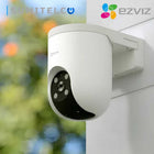 EZVIZ H8C detalle de lente cámara PTZ exterior 8MP con IA